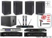 Dàn karaoke kinh doanh KTreasure số 02 cho phòng dưới 25m2 