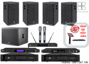 Dàn karaoke kinh doanh KTreasure số 02 cho phòng dưới 25m2 