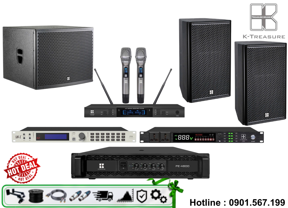 dàn karaoke gia đình ktreasure số 01