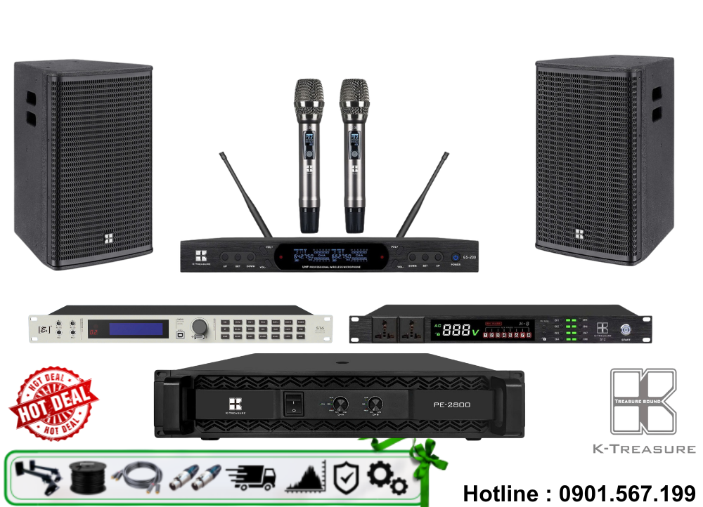 dàn karaoke gia đình ktreasure số 02