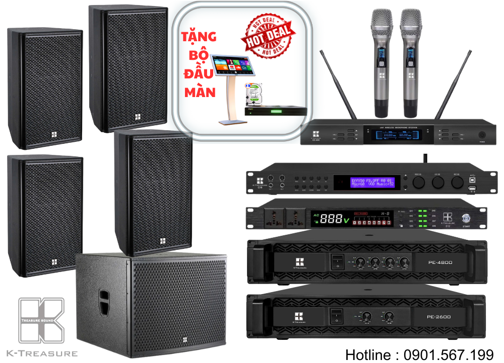 dàn karaoke kinh doanh phòng dưới 25m2
